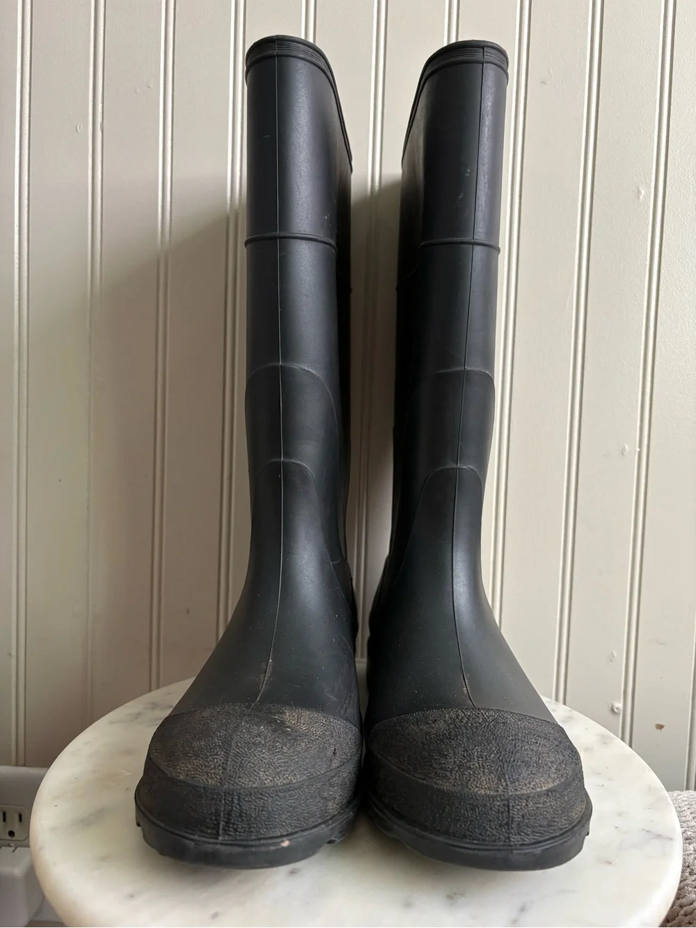 Lacrosse Rubber Rain Boots Men’s 8 Black Classic Outdoor Fishing Waterproof